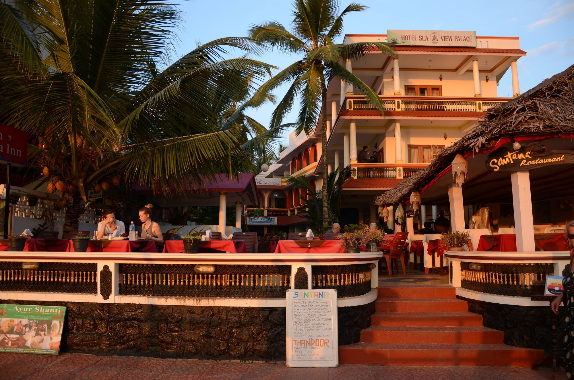 Hotel Sea View Palace - The Beach Hotel, Kovalam Exterior foto